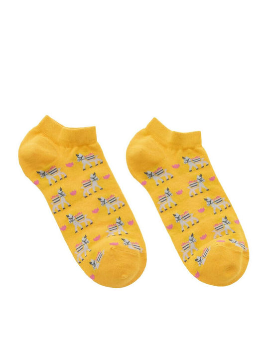 Walk Women's Socks YELLOW DUST