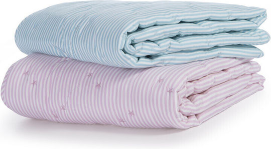 Nef-Nef Homeware Бебешка кувертюра Микрофибър Aqua 110x150см