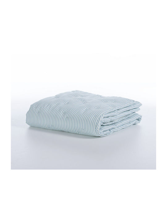 Nef-Nef Homeware Baby Quilt 110x150cm Aqua