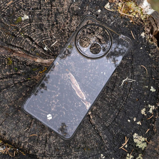 Spacecase Anti-shock Bumper Σιλικόνης 1mm με Λουράκι Διάφανο (OnePlus 13R)