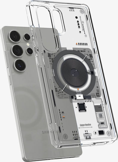Spigen Ultra Hybrid (MagFit) Задна корица Пластмаса / Силикон 2мм Neo One (Galaxy S25 Ultra)