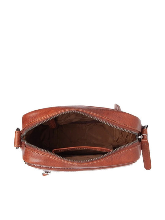 Brand Leather Men's Bag Shoulder / Crossbody Tabac Brown