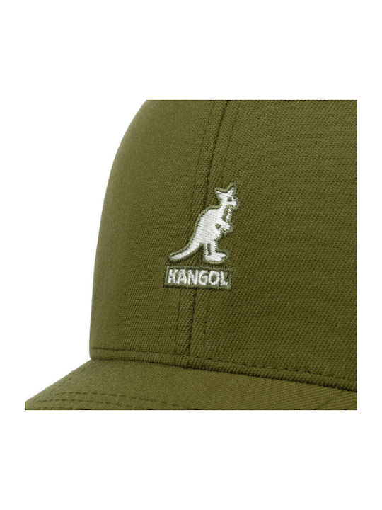 Kangol Woll-Flexfit-Baseballkappe Olive 8650bc Ol301 L XL Olive M