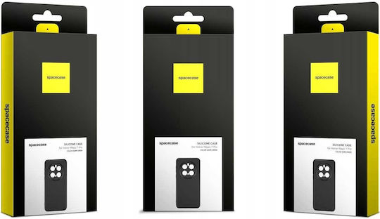 Spacecase Silicone Back Cover Σιλικόνης Μαύρο (Honor Magic7 Pro)