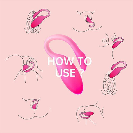 Magic Motion Flamingo Klassisch Vibrator mit Fernbedienung Rosa