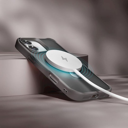 Etteri Back Cover Σιλικόνης / Πλαστικό Γκρι (iPhone 15 Pro Max)