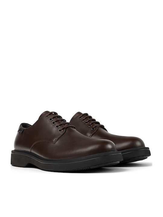 Norman Pantofi Casual Pentru Bărbați Din Piele Maro