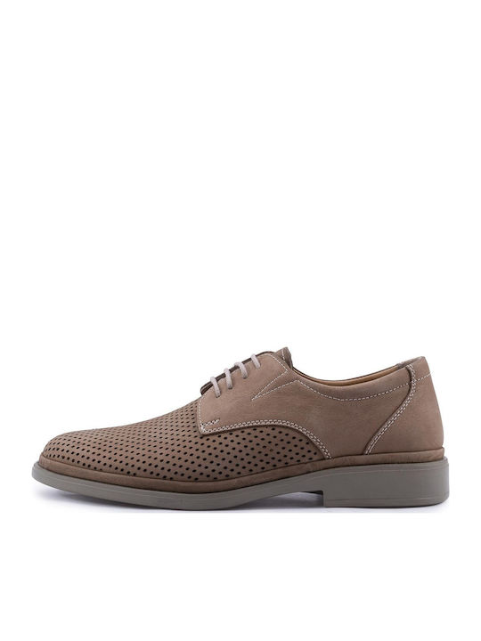 Leder Herren Freizeitschuhe Anatomisch Braun