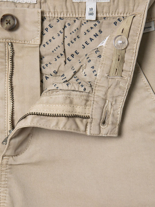 Kids' Shorts/Bermudas Fabric Concrete Beige