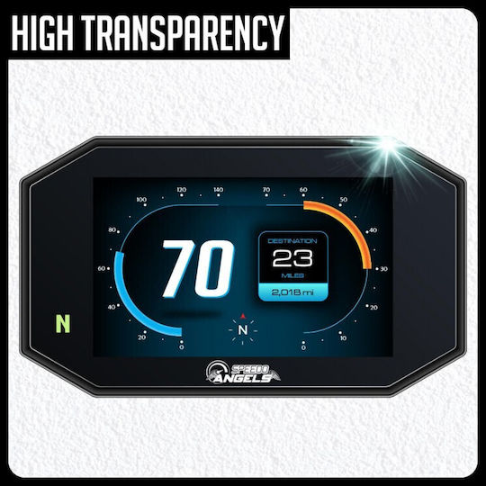 Speedo Angels Motorcycle Instrument Protector Honda Forza 750 Transparent