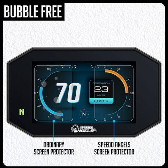 Speedo Angels Motorcycle Instrument Protector Honda Forza 750 Transparent