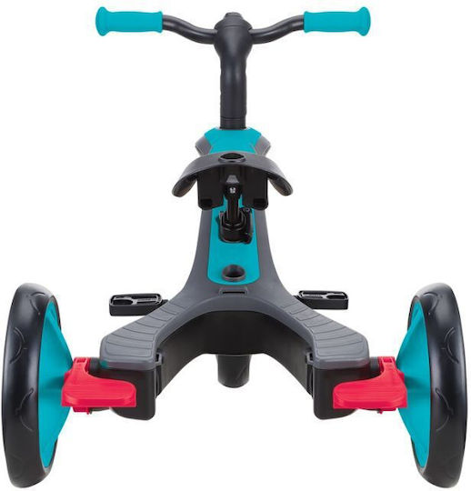Globber Explorer Trike Πτυσσόμενο & Μετατρεπόμενο 4 σε 1 για 2-5 Ετών Γαλάζιο