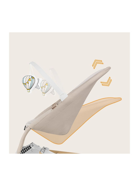 Lionelo Lilac Χειροκίνητο Relax Μωρού Beige Sand