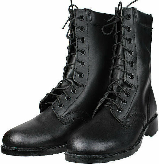 Militärische Halb-Stiefel Stiefel Schwarz