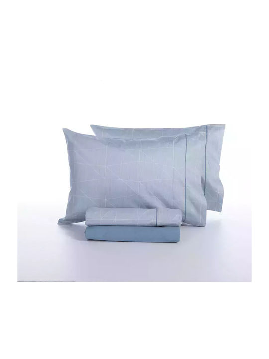 Nef-Nef Homeware Сет Чаршафи 240x270см. Mirrage Сив 4бр