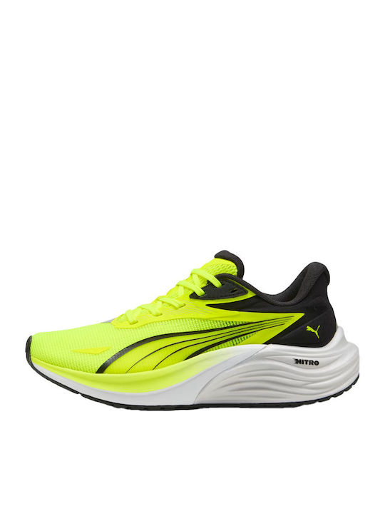 Electrify Nitro 4 Αθλητικά Παιδικά Παπούτσια Running με Κορδόνια Κίτρινα
