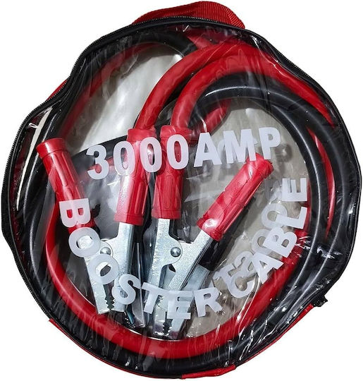Booster Καλώδια Εκκίνησης Μπαταρίας Αυτοκινήτου 3000a 2m