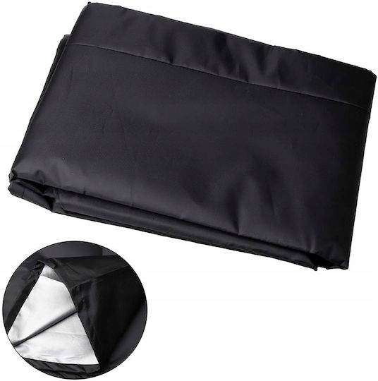Grillabdeckung Schwarz aus Polyester 100cmx30cmx70cm