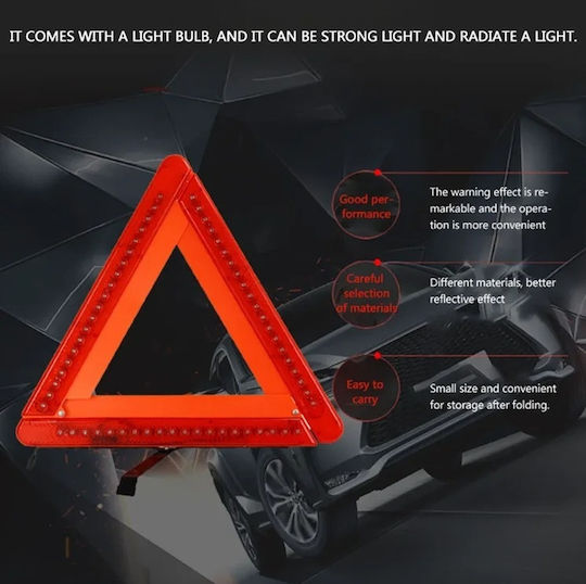Car Warning Triangle 42x42cm