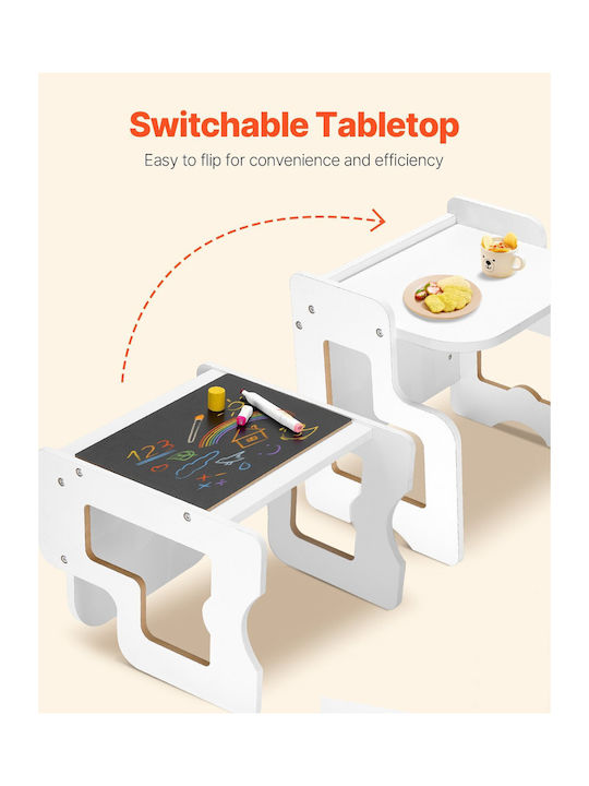 Kids Desk White Vevor