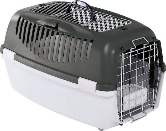 Gulliver Iata Deluxe 3 Dog Transport Cage Gray 60x40x38cm