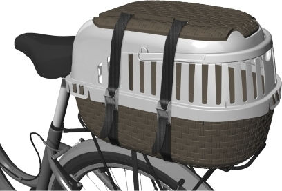 Bama TransportinoTour Maxi Brown Dog Transport Cage 59x38x37cm