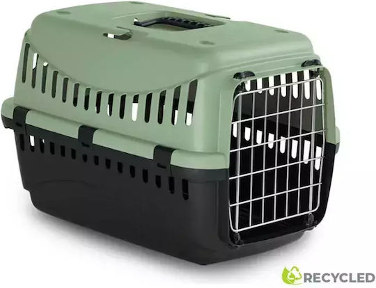 MP Bergamo Gipsy Green Dog Transport Cage 46x31x32cm