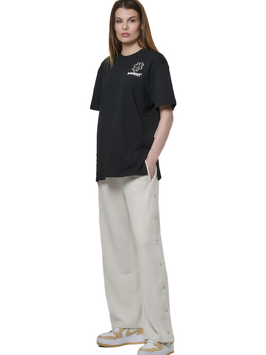 Pantaloni de Trening Larg Salt Ecru