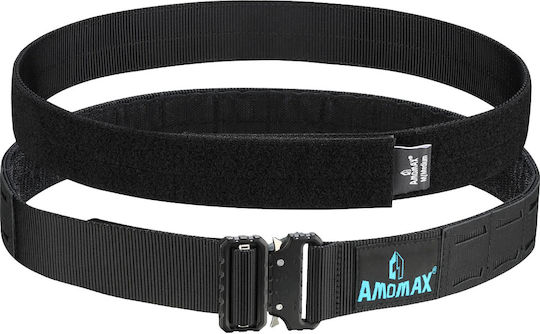 Amomax Molle Military Operational Strap Belt 44.5mm Black