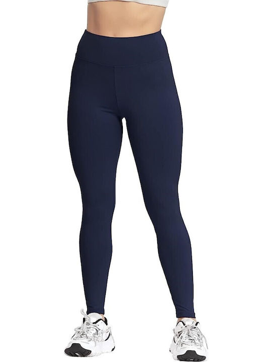 Training Women's Firming Leggings High Waist Blue