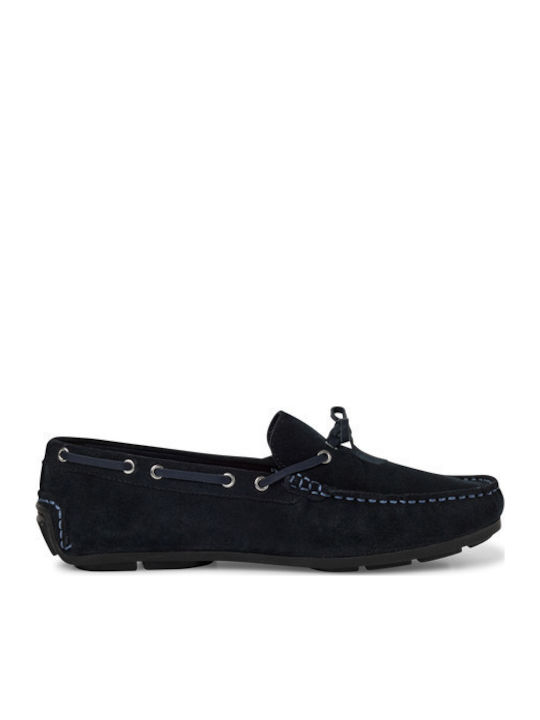 Leder Herren Mokassins in Braun Farbe