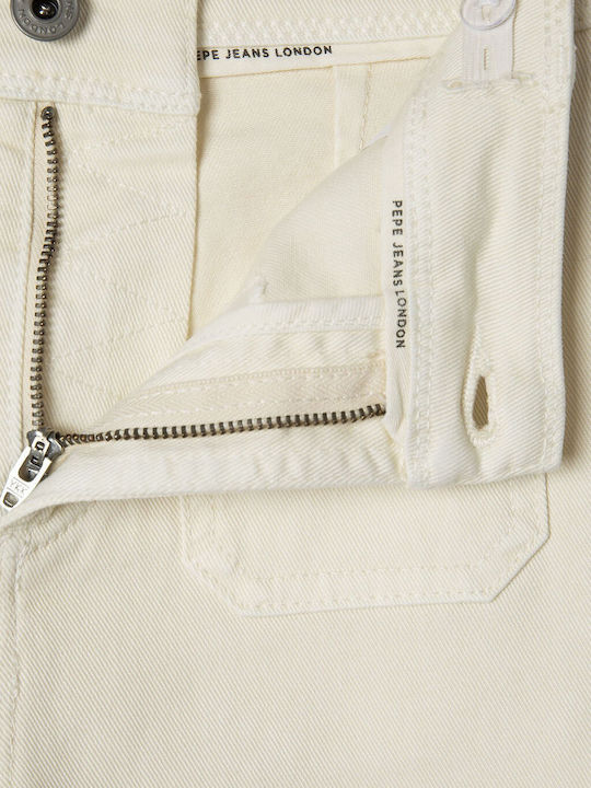 Kids' Denim Pants Oyster White NANIA