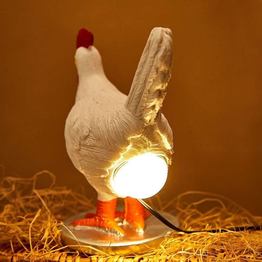 USB-Licht Hühner-Ei 15x14x6cm Hasen 932194