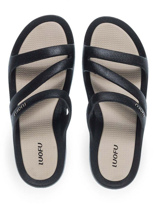 Frauen Flip Flops in Schwarz Farbe
