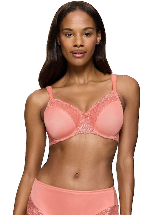 Ladyform Soft W X Bra Salmon