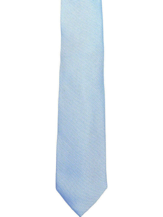 Michael Kors Men's Tie Silk Printed in Light Blue Color
