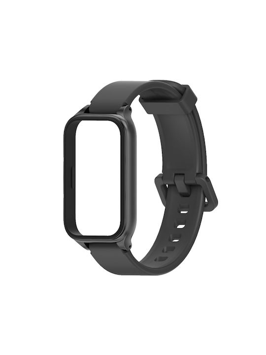 Mijobs Metal Frame Wearable Strap Black (Xiaomi Smart Band 9 Active) Mijobs Metal Frame Wearable Strap Black (Xiaomi Smart Band 9 Active)