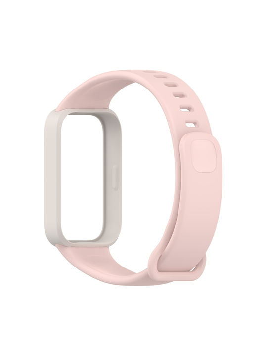 Λουράκι Σιλικόνης Μπεζ (Redmi Band 3, Xiaomi Smart Band 9 Active)