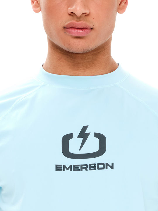 Emerson UPF 50+ Herren Kurzärmeliges Sonnenschutzshirt Türkis