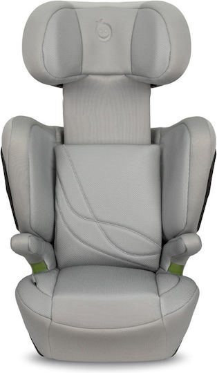 Momi Mei Καθισματάκι Αυτοκινήτου High-back Booster i-Size με Isofix Γκρι