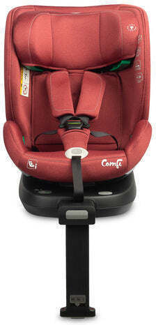 Caretero Comfi Детско Столче за Кола i-Размер с Isofix Червен 0-36 кг