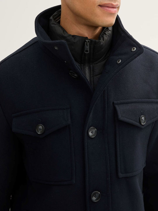 Мъжко палто Dark Blue