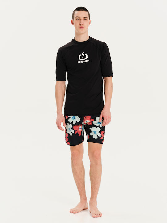 Emerson Men's Short Sleeve Sun Protection Shirt Black