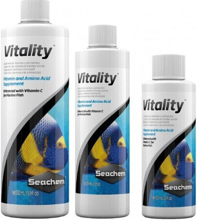 Seachem Vitality Водно подобрително средство за подсилване на витамини 250мл