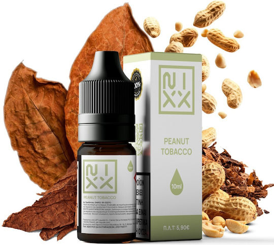 Nixx Lichid de Reumplere Gata cu Aromă de Nuci și semințe uscate / Fumat 18mg 10ml
