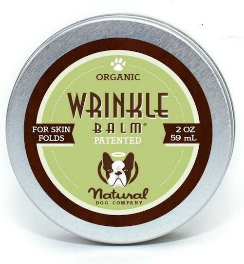 Natural Dog Wrinkle Balm Tin Κρέμα Σκύλου για Δερματικές Παθήσεις 59ml