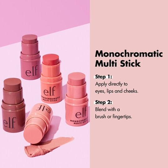 e.l.f Cosmetics Monochromatic Fard de Pleoape Stick Luminous Berry 5gr