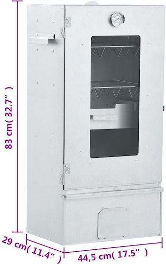 vidaXL Raucher mit Cold Smoke System