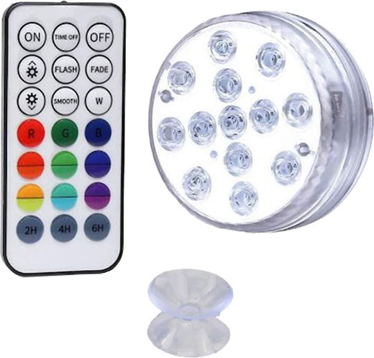 Unterwasser-Poollicht mit Fernbedienung, mehrfarbiges Licht Ps-107424