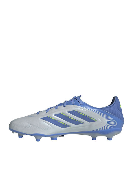 adidas Copa Pure Iii League Football Shoes with Cleats Silver